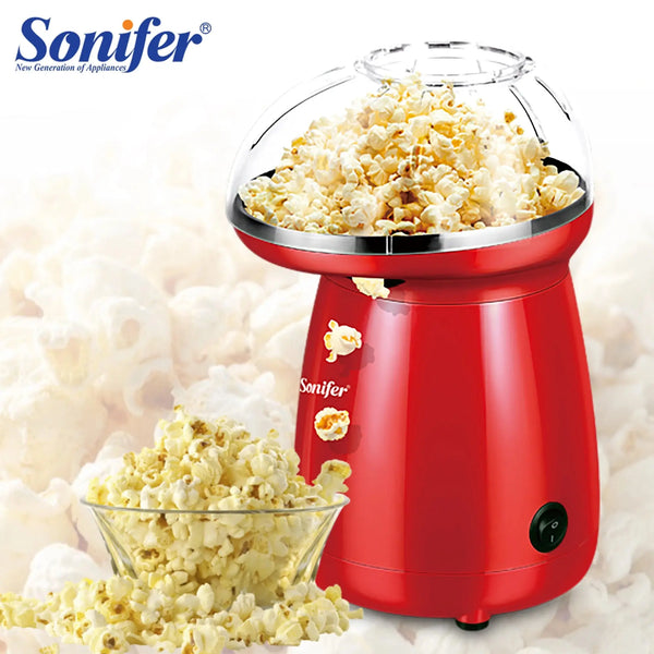 Popcorn Maker Household Healthy Hot Air Oil Free Corn Machine Popcorn For Kitchen Kids Home-made Diy Popcorn Movie Snack Sonifer Shop&Go